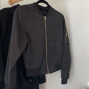 Black Bomber jacket